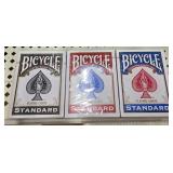 3 new and sealed pack of standard size bicycle