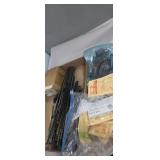 Ho guage model train track and magne-matic metal