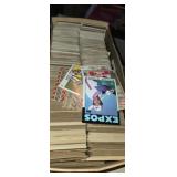 1980s baseball card assortment