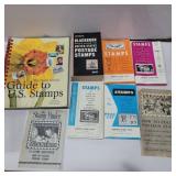 8 stamp collecting books