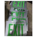 7 Exit Sign Fronts