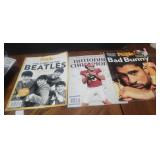 Beatles people, bad bunny and indiana national