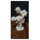 Leap frog statue