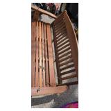 Wooden porch swing great shape