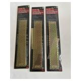 3 Flat shaper file blades
