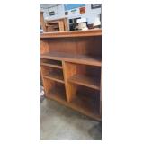 Wooden Book shelf 48x13x48in