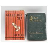 1885 human intercourse book and Cellblock Sex