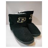 Purdue slippers size large 9/10 new with tags
