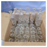 Glass bottles 4in all same