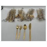 NEW Carlyle Deluxe Golden Banquet tableware 32