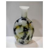 Multi-colored glass vase 11 '