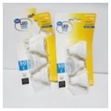 6 New open box LED spotlights GU10 base