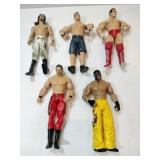 Wrestling action figures 2001, 2003 2005
