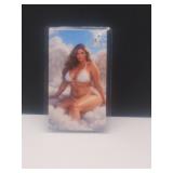 Sexy Girl Card With 1 Grain Of Silver1 Grain Of