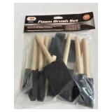 10 ct Foam brushes