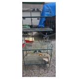 Garden metal  bakers shelf