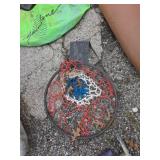 Basket ball rim with net