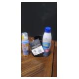 Saline, mug kids sunscreen