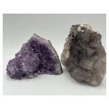 Amethyst and other geode chunk 3-4'