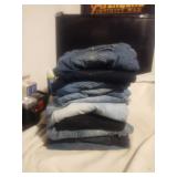 10 Pair Of Vintage Jeans All in Good