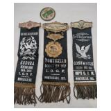 Monticello League memoriam ribbons