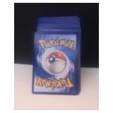 A Stack Of Over 65 Pokemon CardsRares,Halos,A