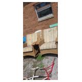 2 indoor outdoor Wicker rocking chairs with