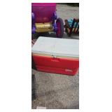 Igloo legend 54 can cooler with contents