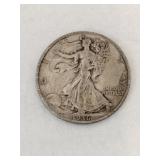 1936  walking liberty half dollar