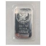 Sunshine .999 find silver 1 oz bar