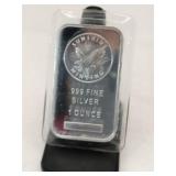 Sunshine .999 find silver 1 oz bar