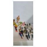 1980s action figure assortment,  solders,