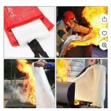 Brand new 2 pack fire blankets 39in x 39in
