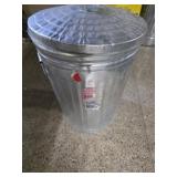 Beherens 20 Gallon Galvanized Can with Lid