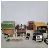 Ansco memar Pronto camera, kodak instalation