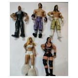 Wrestling action figures 2003,2004,2006