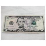 2013 $5 bill