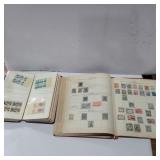 2 books of stamps  1 full and partial