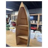 41' wooden boat bookshelf
