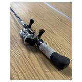Zebco Omega 113 spincast fishing combo