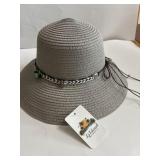 New ladies sun hat with strap