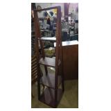 Falan ladder bookshelf 4 shelf 67h x 18inw