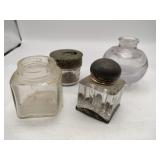 Vintage inkwells