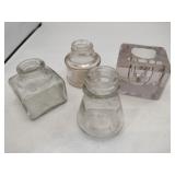 Vintage inkwells