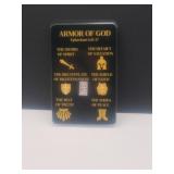 Prayer Cards With 1 Grain Of SilverTwo