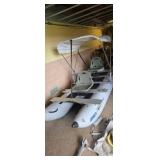 Sea eagle 375 fc with bimani top, 2 seater 500lb