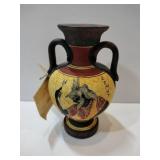 MK Nina ceramic Greek art hand painted vase 5'