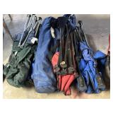 Group of camping chairs