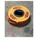 Heavy duty extension cord on reel