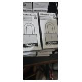 10 new master locks ( combination)